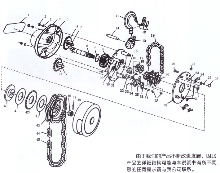 產(chǎn)品分解圖